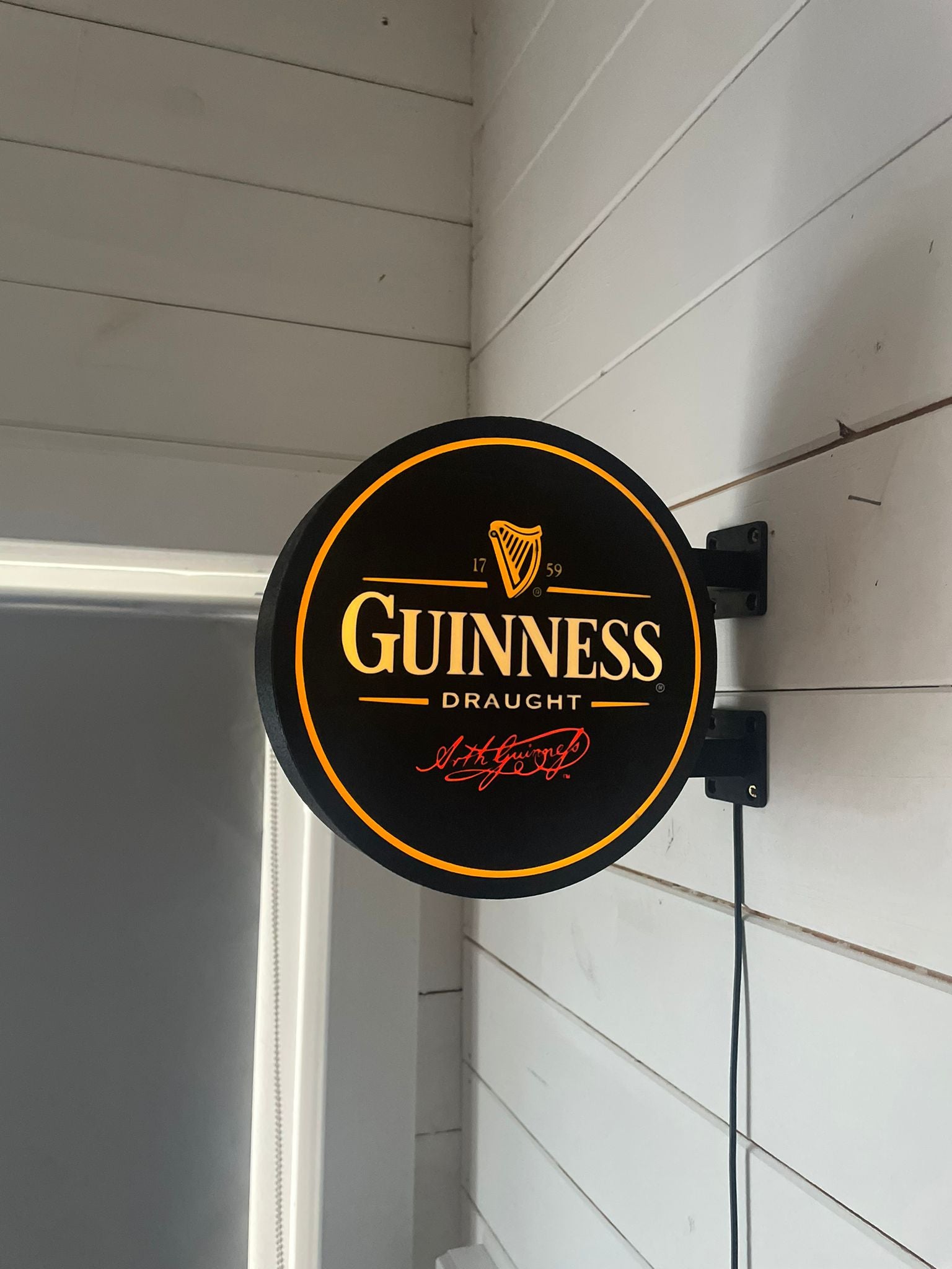 Double Sided Guinness LED Sign