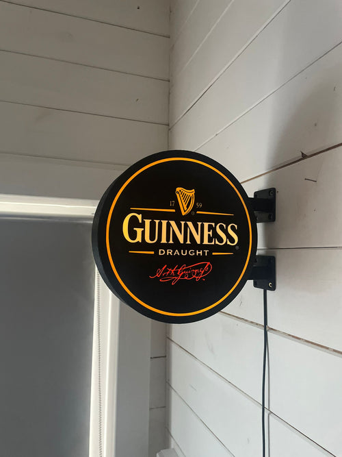 Double Sided Guinness LED Sign