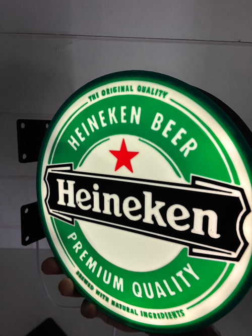 Double Sided Heineken LED Sign