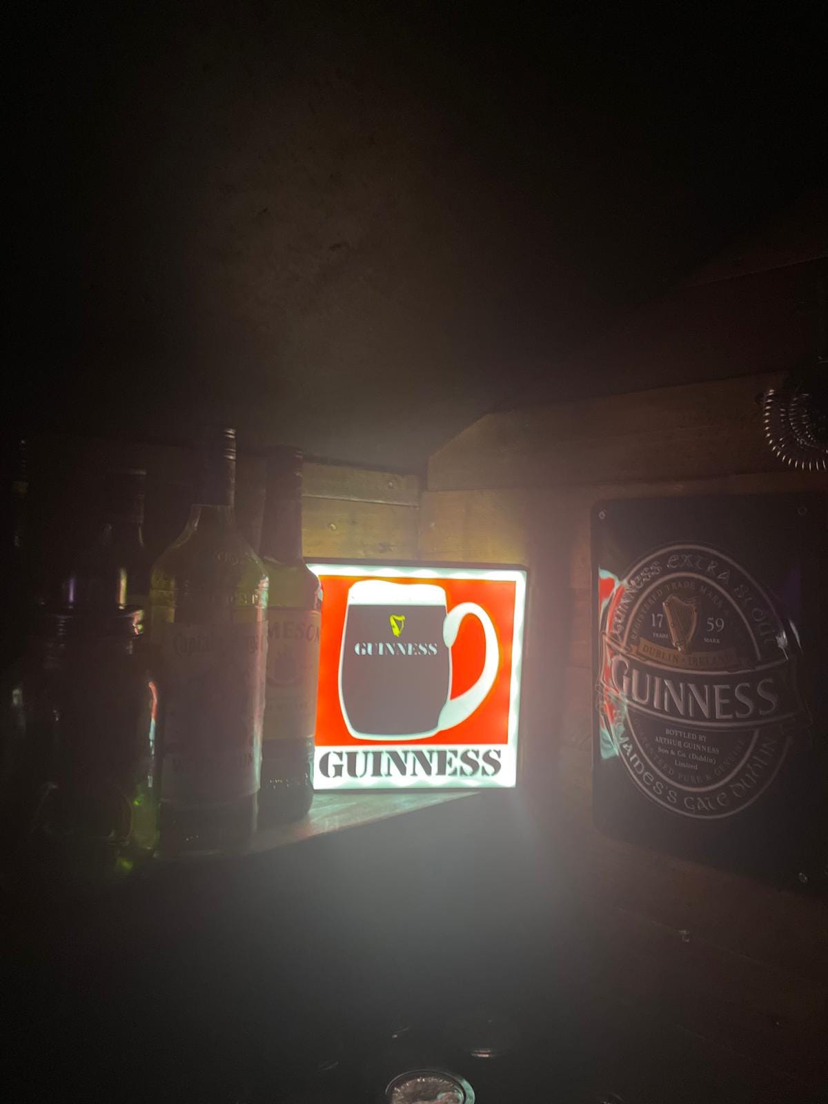 Guinness Tankard Light Box for Home Bar, Man Cave or Office Decor, Irish Pub Decor, Irish Home Bar