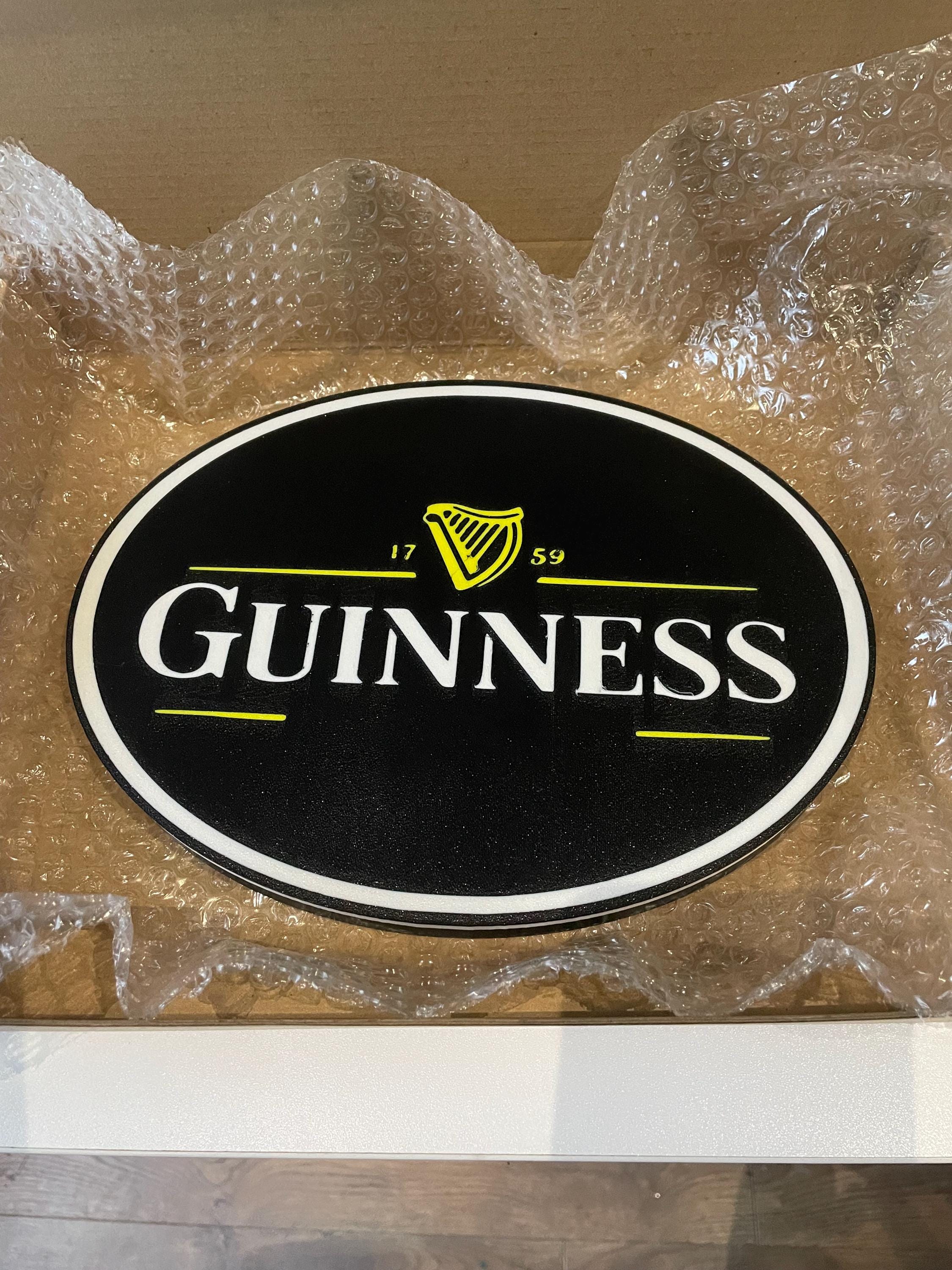 Guinness 1759 Light Box for Man Cave Decor, Pub Decor, Irish Home Bar